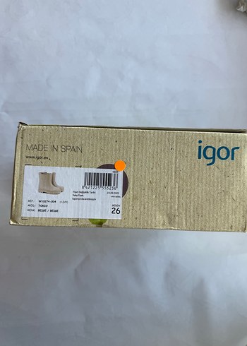 İgor Bej Çocuk Lastik yağmur çizmesi 26 - Görsel 5