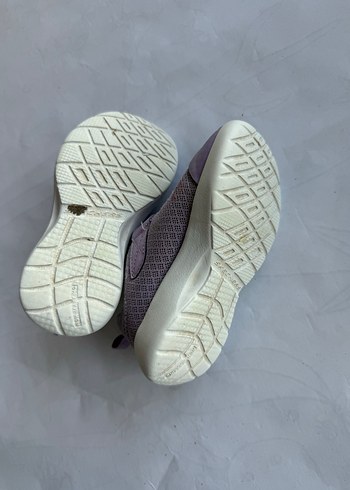 Skechers Kız Çocuk Mor Cırt Cırtlı Spor Ayakkabı 24 numara - Görsel 4
