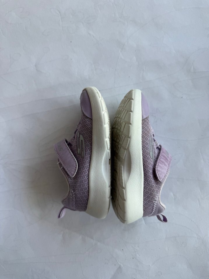 Skechers Kız Çocuk Mor Cırt Cırtlı Spor Ayakkabı 24 numara - Görsel 3