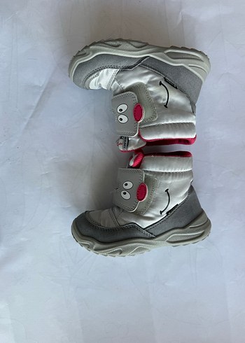 Kız Çocuk Gri Superfit Cırtlı Bot 24 numara - Görsel 2