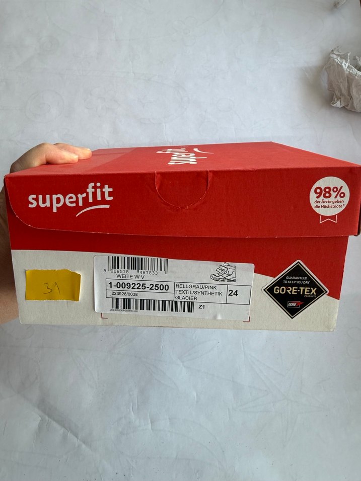 Kız Çocuk Gri Superfit Cırtlı Bot 24 numara - Görsel 4