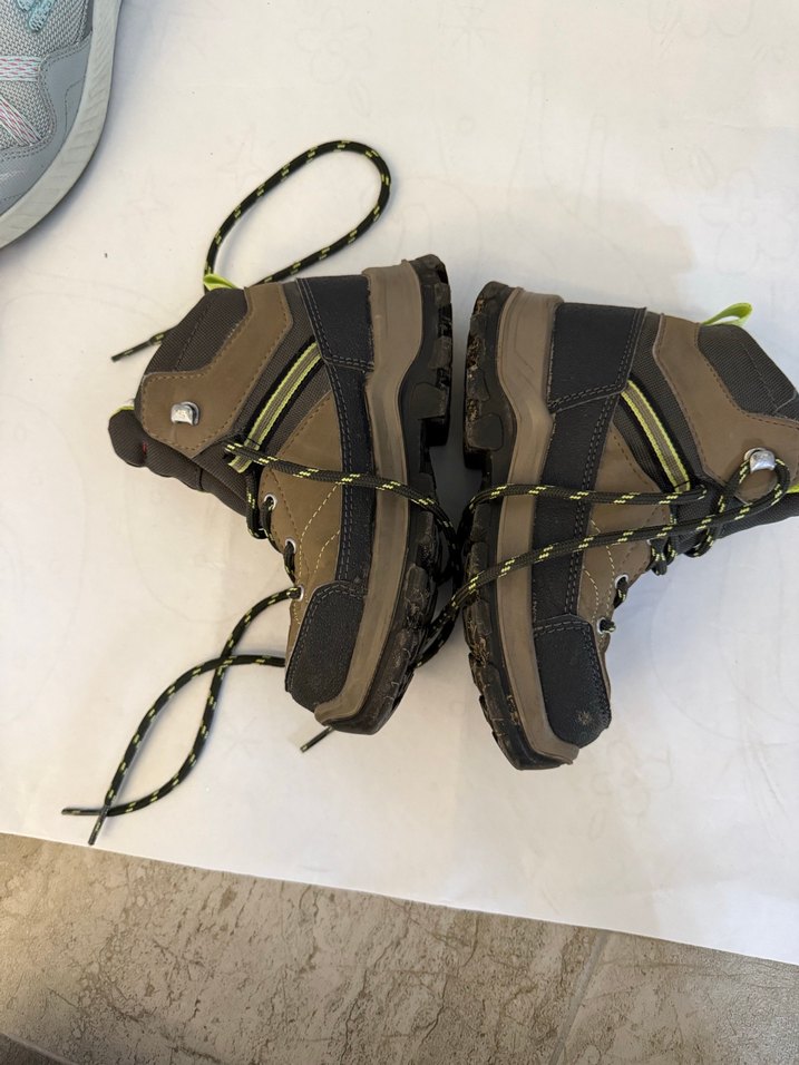 Quechua Kahverengi Erkek Çocuk Botu Velcro Bağcıklı - Görsel 2