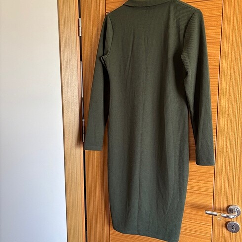 xl Beden haki Renk Paulmark Elbise