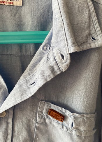 U.S Polo Assn. Mavi Denim Erkek çocuk Gömlek - Rahat Kesim