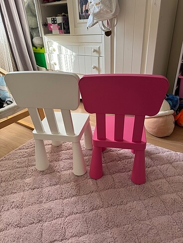 Ikea İkea mammut sandalye 2 adet