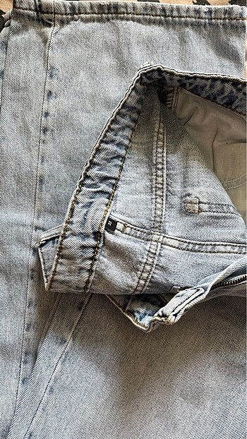 Trendyol & Milla Mavi yüksek bel Straight jeans
