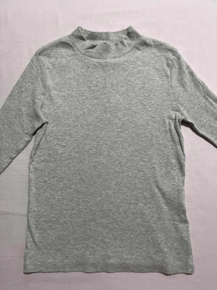 Trendyolmilla Gri Bluz - Görsel 2