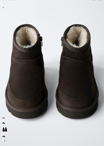 Zara Astarlı Bilekte Bot Ugg - Görsel 3