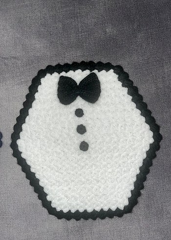 Siyah ya da lacivert nakışlı damat lifi - Görsel 2