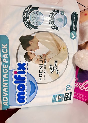 Molfix Premium Avantaj Paketi Bebek Bezi 70'li - Görsel 2