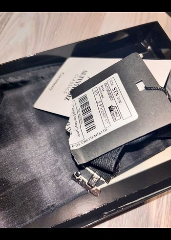 Siyah Erkek damat kemeri - Görsel 4