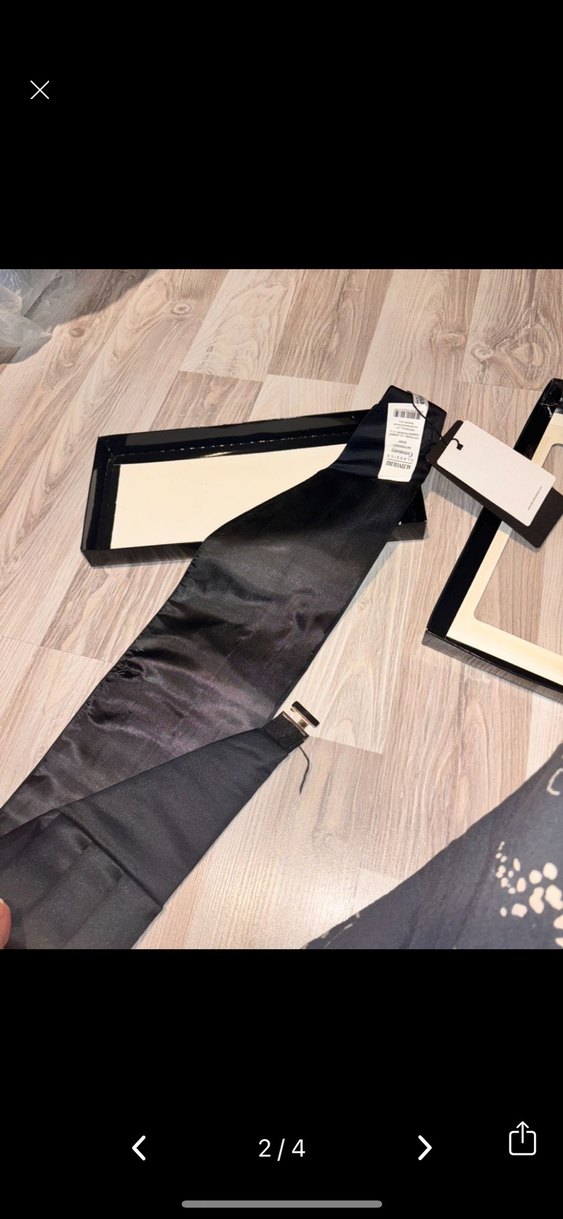 Siyah Erkek damat kemeri - Görsel 2