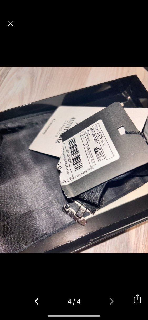 Siyah Erkek damat kemeri - Görsel 4