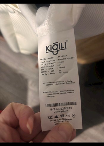 Düğmeli Beyaz Erkek Yelek kiğılı - Görsel 4