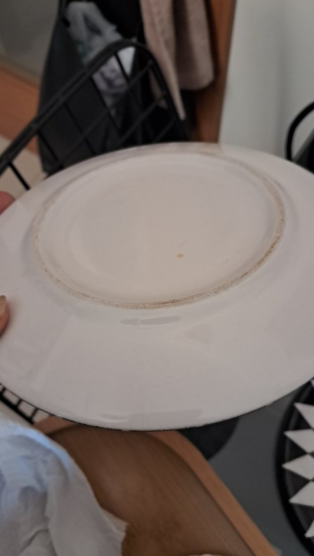 Kedili Dekoratif Yuvarlak Tabak 2 adet seramik - Görsel 3