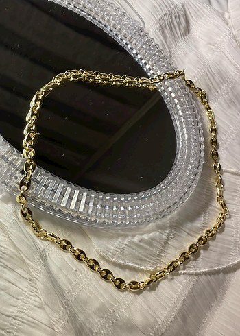 Zincir Detaylı Kadın Altın Renkli El Zinciri - Görsel 2