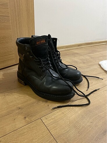 Harley davidson gibson erkek siyah deri bot