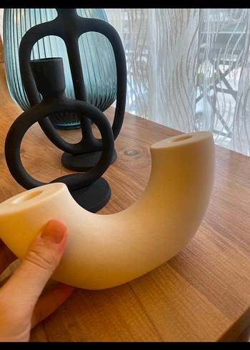 Camel Renkli Modern Mumluk