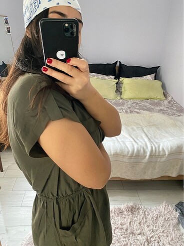 xl Beden haki Renk H&M elbise