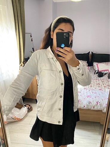 s Beden beyaz Renk Mango Jean