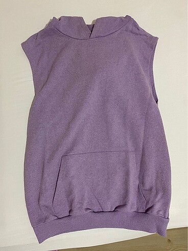 Koton erkek kapüşonlu kolsuz sweatshirt