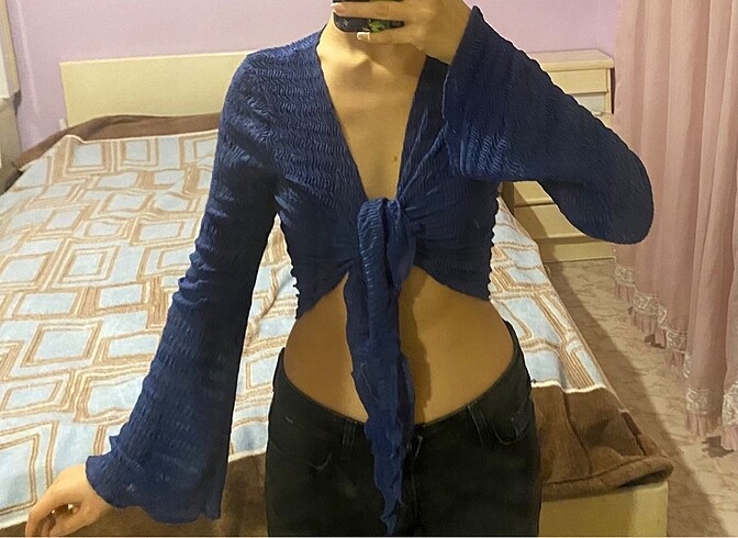 Trendyolmilla örme bluz