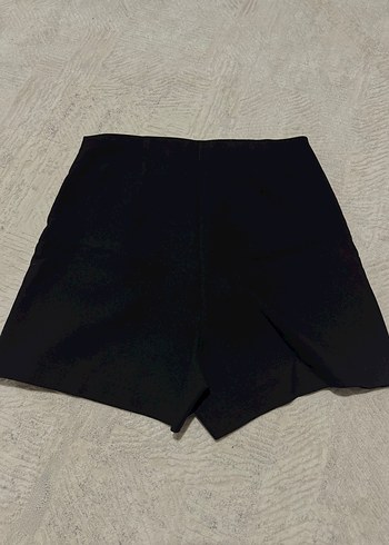 Zara Siyah Mini Şort Etek