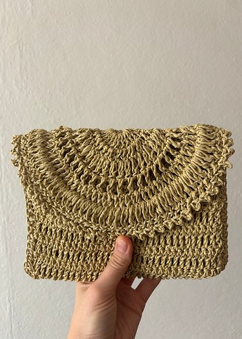 Kadın örgü el çantası - Görsel 2