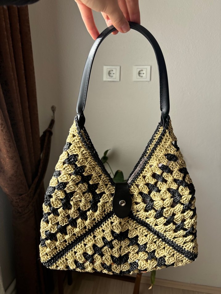 Örgü çanta - Görsel 2