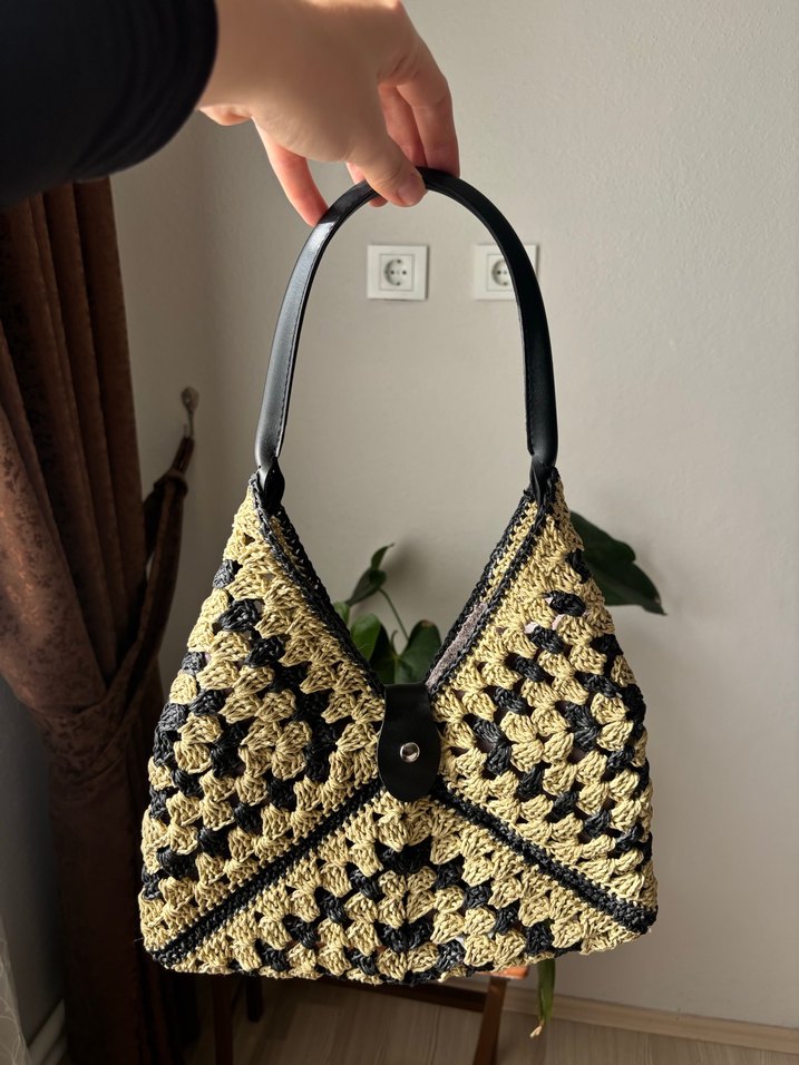 Örgü çanta - Görsel 3