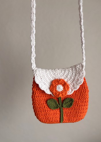 Örgü çocuk çantası - Görsel 3