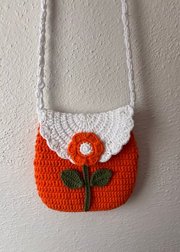 Örgü çocuk çantası - Görsel 2