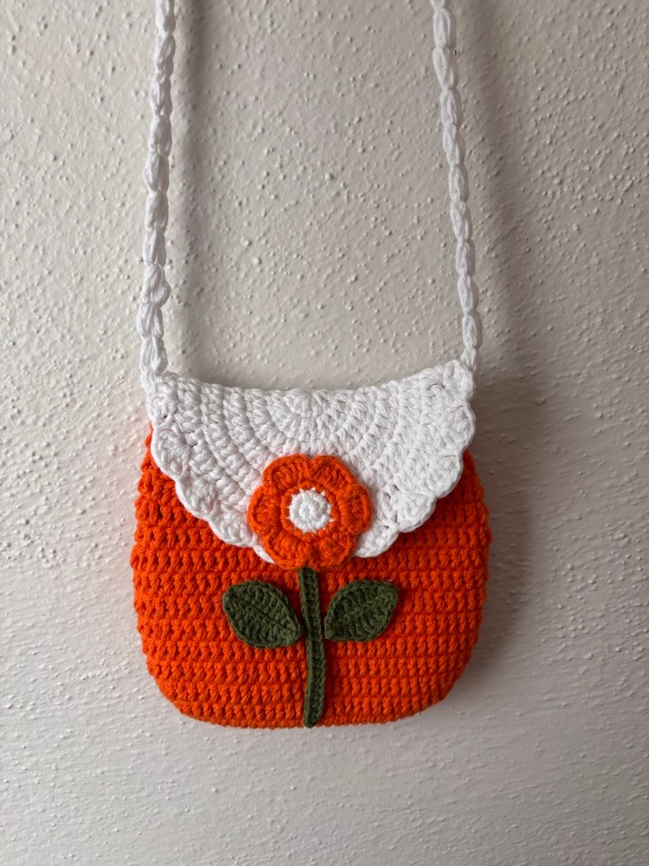 Örgü çocuk çantası - Görsel 2