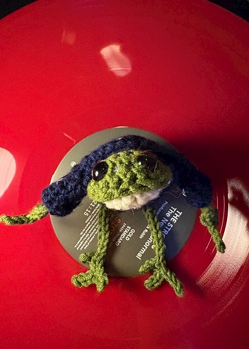 Diğer kurbaga amigurumi