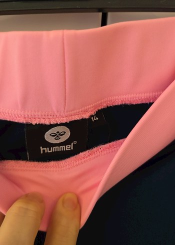 Kızlar için pembe detaylı tayt - Görsel 4