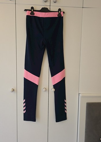 Kızlar için pembe detaylı tayt - Görsel 5