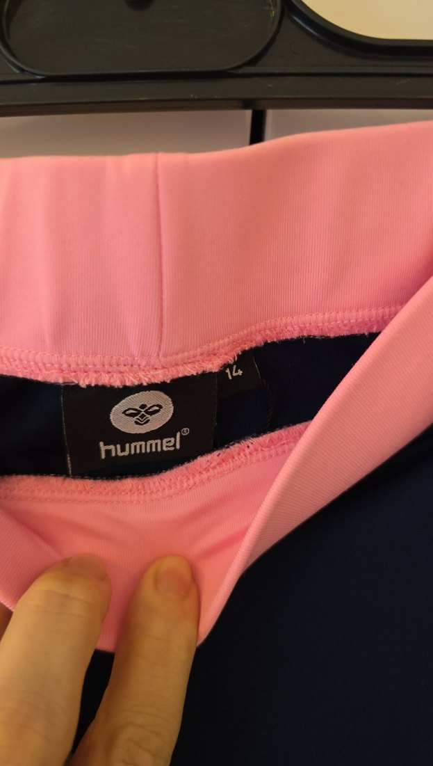 Kızlar için pembe detaylı tayt - Görsel 4