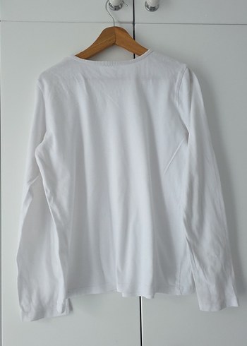 Beyaz Uzun Kollu Çocuk bady - Görsel 3