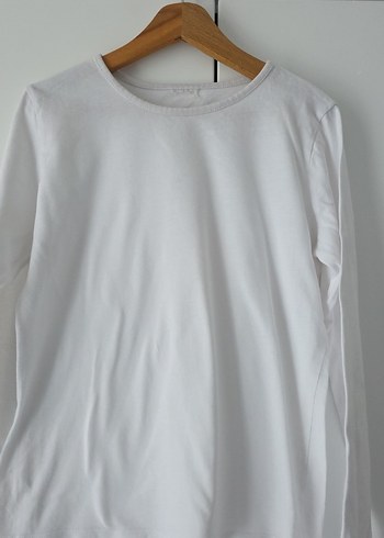 Beyaz Uzun Kollu Çocuk bady - Görsel 2