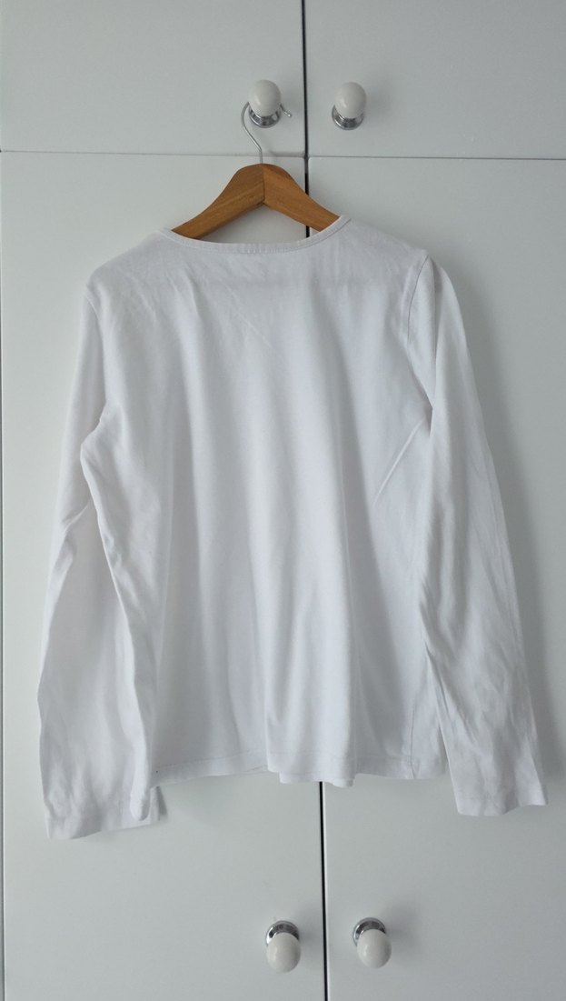 Beyaz Uzun Kollu Çocuk bady - Görsel 3