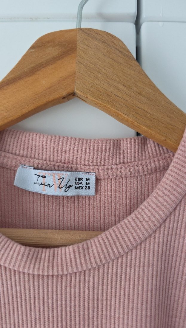 Kız Çocuk Pembe Kısa Kollu Tişört - Görsel 2