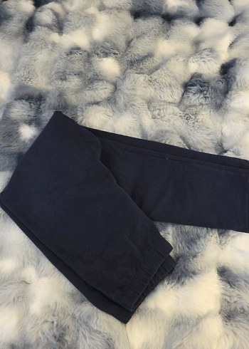 Lacivert Midi çocukRahat Kesim Tayt - Görsel 2