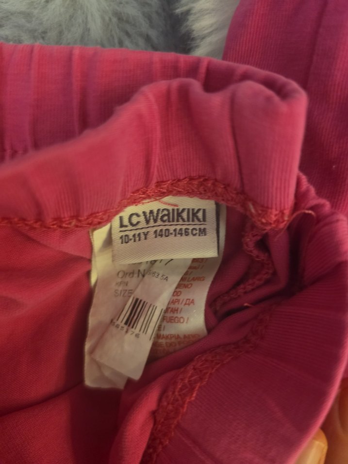 Kız Çocuk Pastel Pembe Tayt - Görsel 4