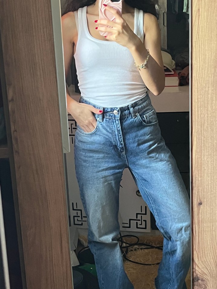 Kot pantolon trendyolmilla - Görsel 5