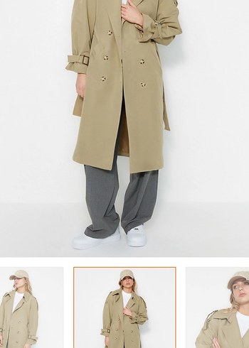 Trendyolmilla Trençkot - Görsel 4