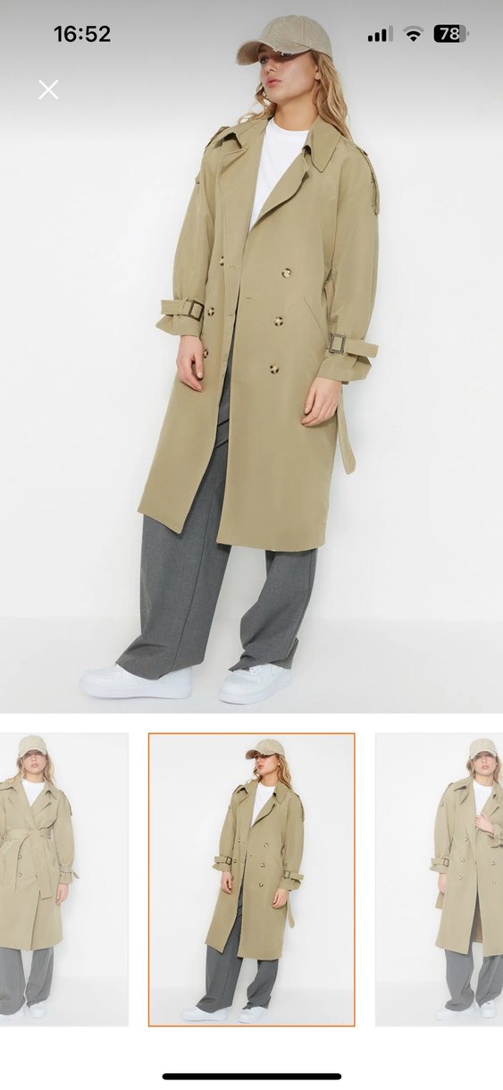Trendyolmilla Trençkot - Görsel 3