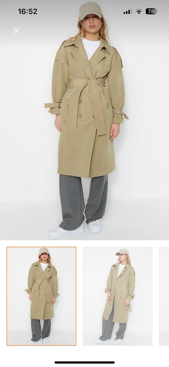 Trendyolmilla Trençkot - Görsel 2