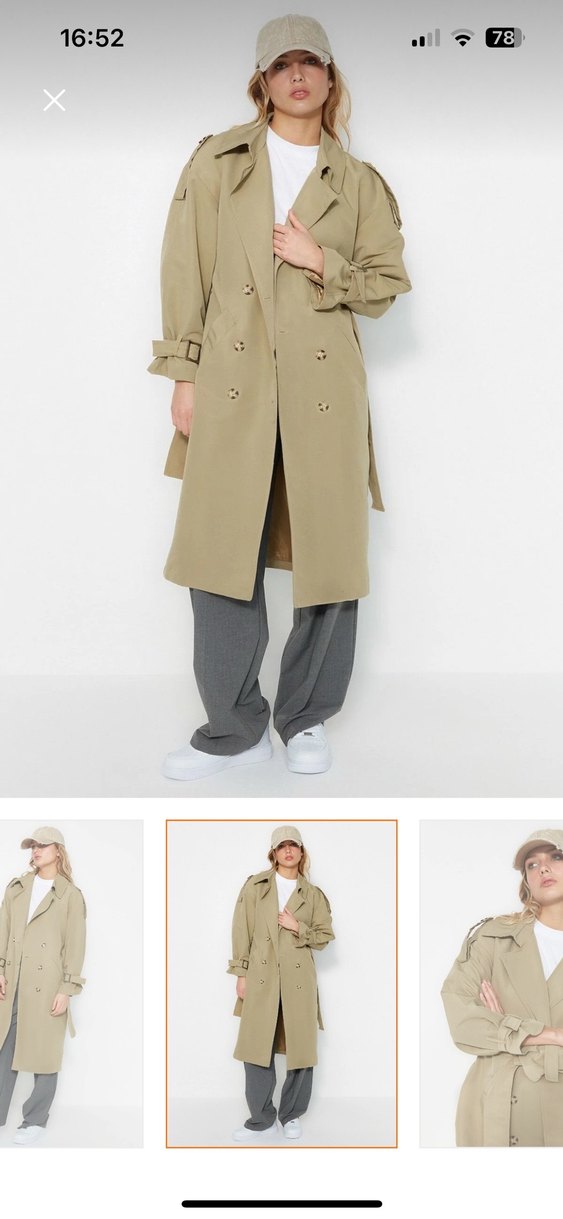 Trendyolmilla Trençkot - Görsel 4