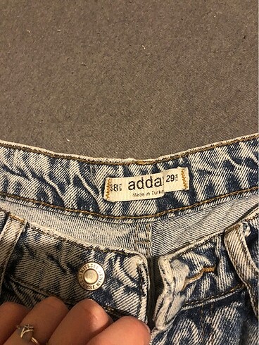 38 Beden mavi Renk Addax Jean