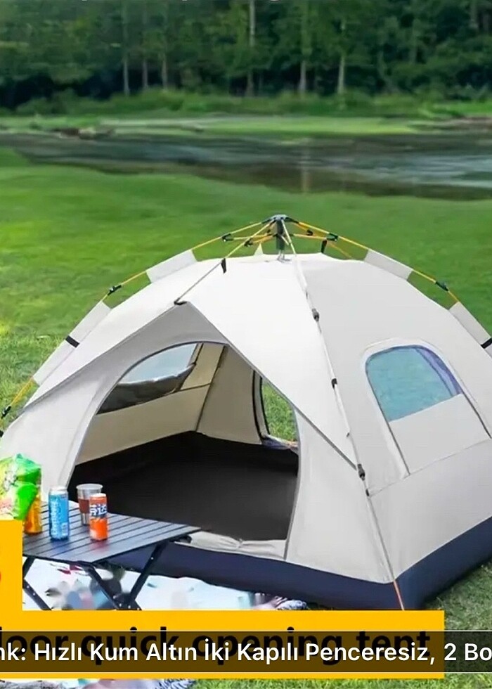 Otomatik kamp çadırı - Görsel 3